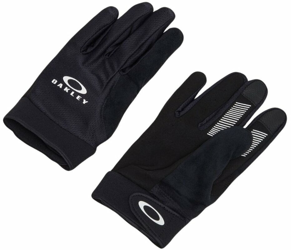 Oakley All Mountain MTB Glove Black/White M Cyklistické rukavice