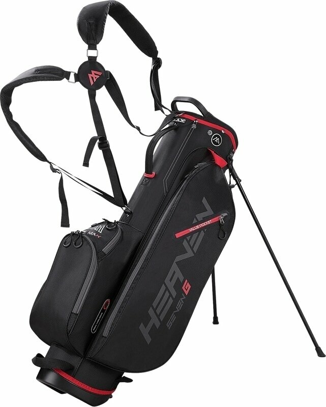 Чантa за голф Big Max Heaven Seven G Black/Red Чантa за голф
