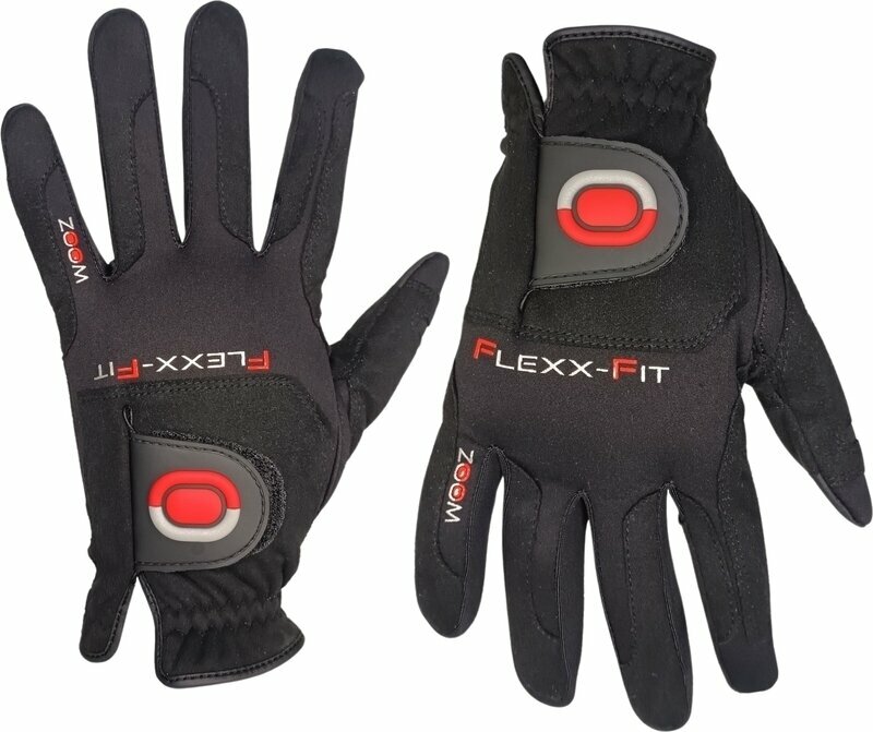 Zoom Gloves Ice Winter Unisex Golf Gloves Pair Black S
