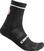 Kolesarske nogavice Castelli Entrata 9 Sock Black L/XL Kolesarske nogavice