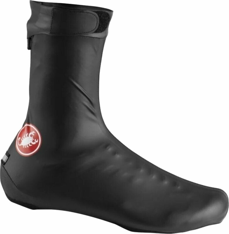 Capas para calçado de ciclismo Castelli Pioggerella Shoecover Black M Capas para calçado de ciclismo