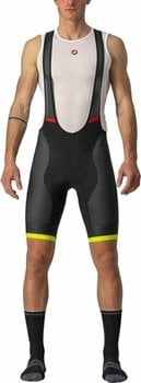Biciklističke hlače i kratke hlače Castelli Competizione Kit Bibshort Black/Electric Lime M Biciklističke hlače i kratke hlače - 1