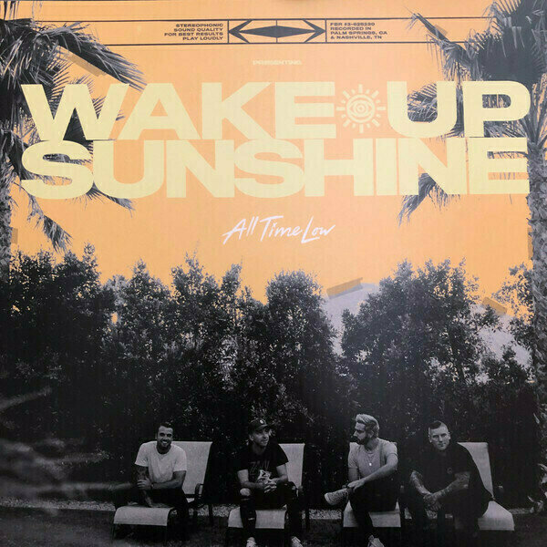 Vinyl Record All Time Low - Wake Up, Sunshine (LP)
