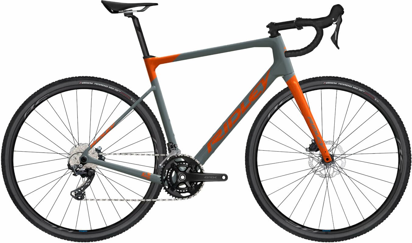 Gravel / Циклокрос велосипед Ridley Grifn 12-Speed-Shimano GRX 800 2x12 Rich Orange Metallic S Shimano 2023