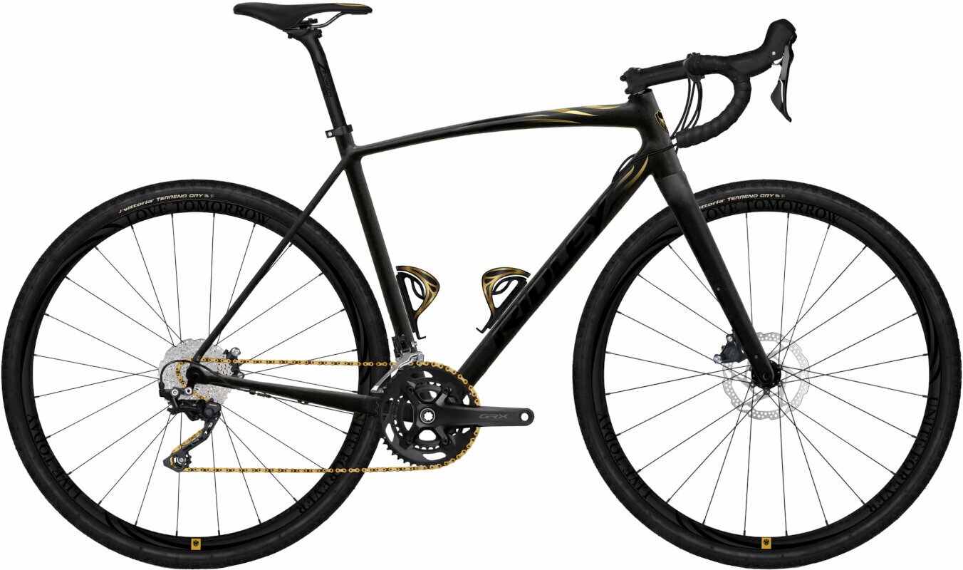 Bicicleta de gravilha/ciclocross Ridley Kanzo Adventure A Shimano GRX 400-10-Speed 2x10 Black S Shimano 2023