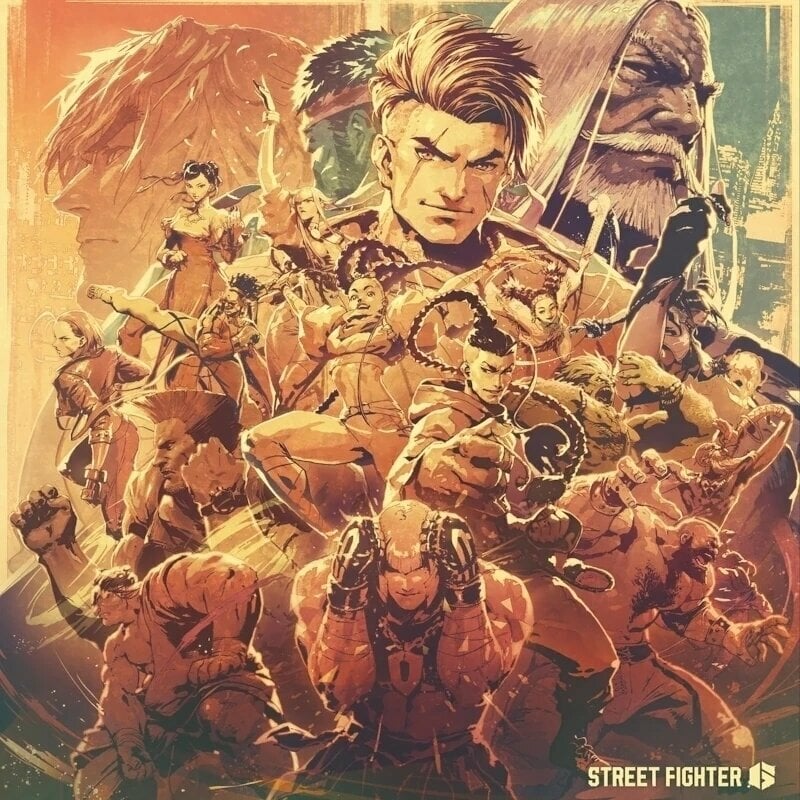Schallplatte Various Artists - Street Fighter 6 (Transparent Coloured) (4 LP)