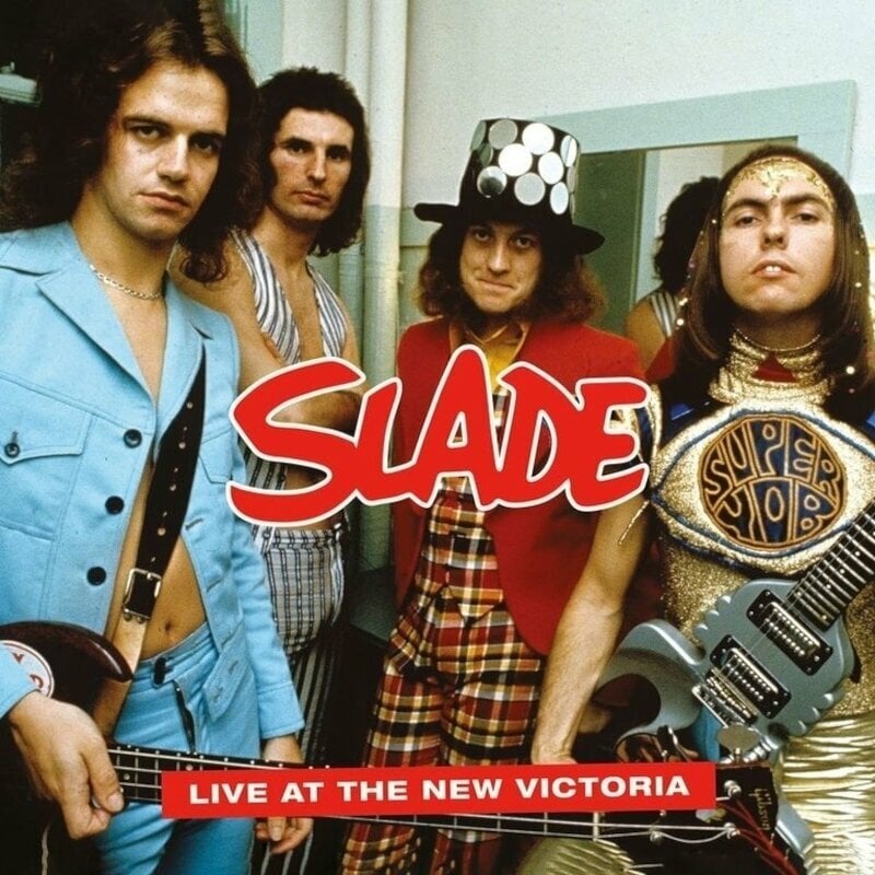 Vinyl Record Slade - Live At The New Victoria (White & Blue Splatter) (LP)