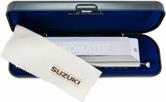 Chromatic harmonica Suzuki Music SCX-48 Chromatix 12H C Chromatic harmonica (Just unboxed) - 1