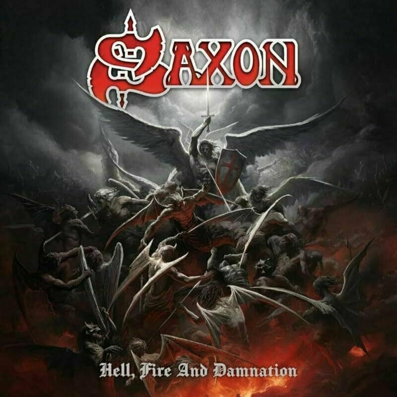 Vinyylilevy Saxon - Hell, Fire And Damnation (LP)