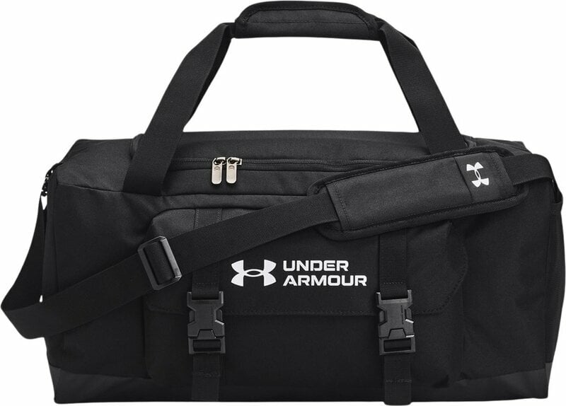 Lifestyle plecak / Torba Under Armour UA Gametime Small Duffle Bag Black/White 38 L Sport Bag