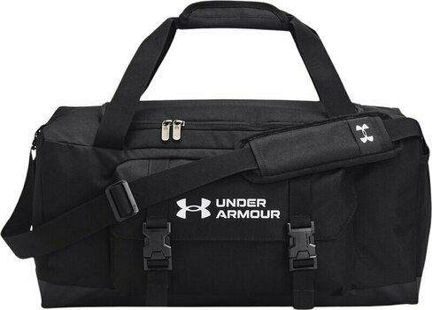 Lifestyle plecak / Torba Under Armour UA Gametime Small Duffle Bag Black/White 38 L Sport Bag - 1