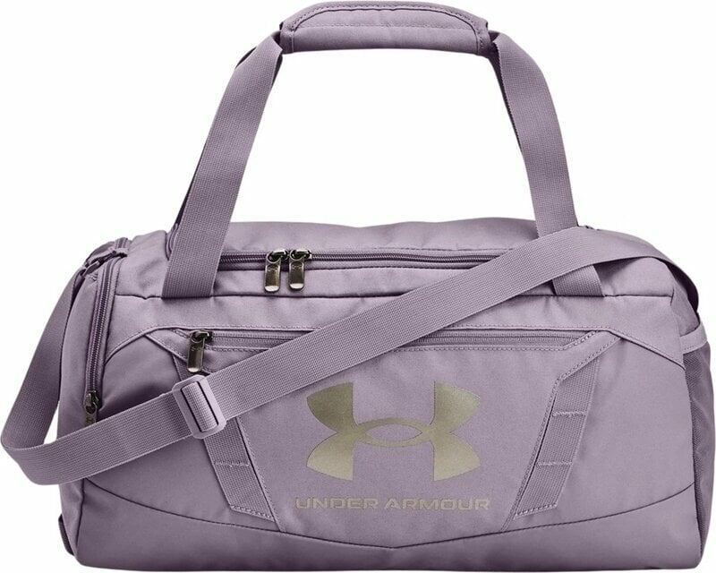 Lifestyle Rucksäck / Tasche Under Armour UA Undeniable 5.0 XS Duffle Bag Violet Gray/Metallic Champagne Gold 23 L Sport Bag