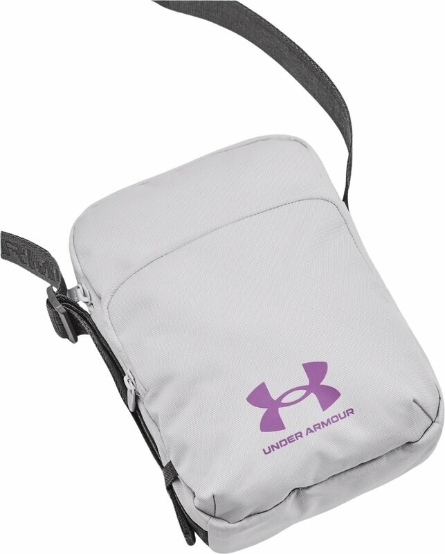 Wallet, Crossbody Bag Under Armour UA Loudon Lite Crossbody Halo Gray/Castlerock/Provence Purple Crossbody Bag