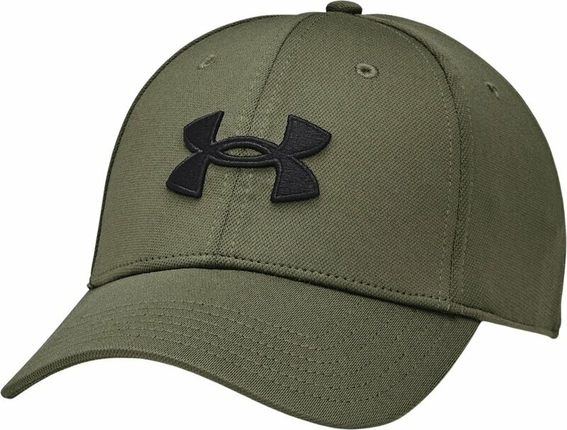 Cappello da baseball Under Armour Men's UA Blitzing Cap Marine OD Green/Black S/M Cappello da baseball