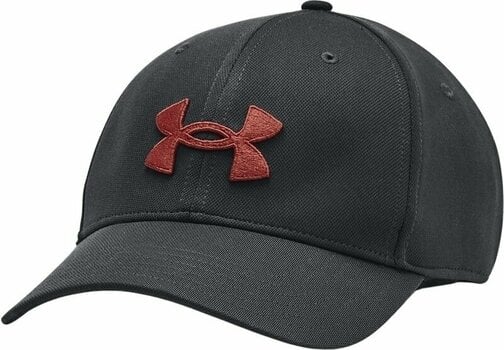 Cappello da baseball Under Armour Men's UA Blitzing Adjustable Cap Anthracite/Cinna Red UNI Cappello da baseball - 1