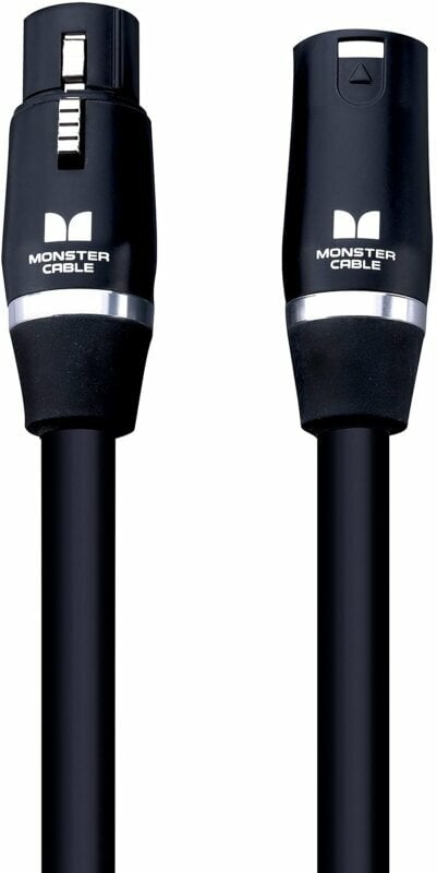 Mikrofon kábel Monster Cable Prolink Studio Pro 2000 Fekete 3 m