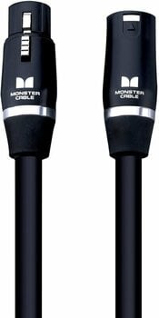 Mikrofon kábel Monster Cable Prolink Studio Pro 2000 Fekete 3 m - 1