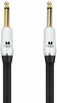 Instrument Cable Monster Cable Prolink Studio Pro 2000 Black-White Straight - Straight - 1