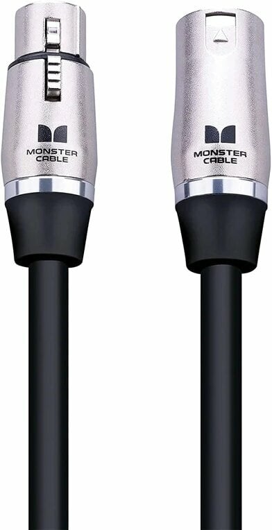 Microphone Cable Monster Cable  Prolink Performer 600 5FT XLR Microphone Cable Black 1,5 m
