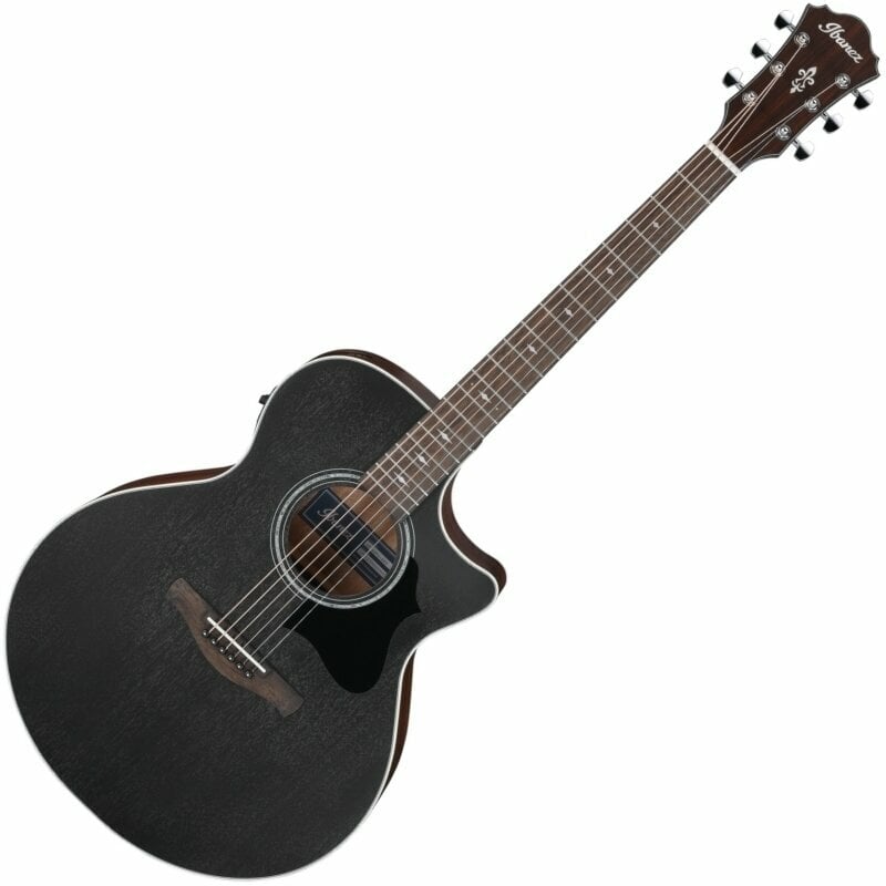 electro-acoustic guitar Ibanez AE140-WKH Weathered Black
