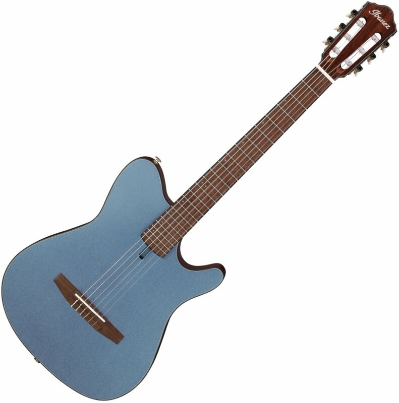 Guitare acoustique-électrique Ibanez FRH10N-IBF Indigo Blue Metallic