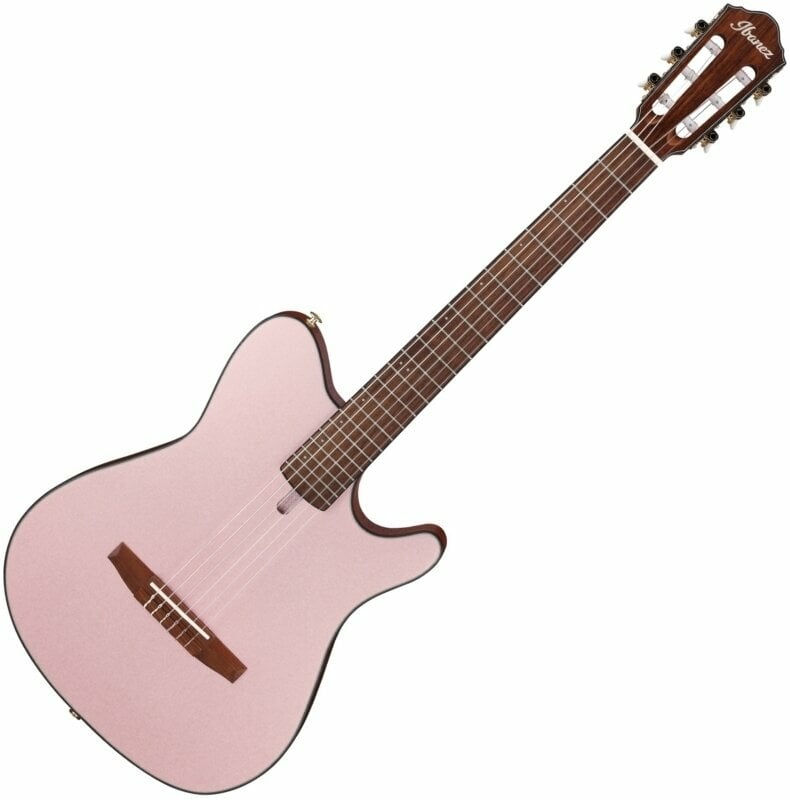 Special Acoustic-electric Guitar Ibanez FRH10N-RGF Rose Gold Metallic Flat