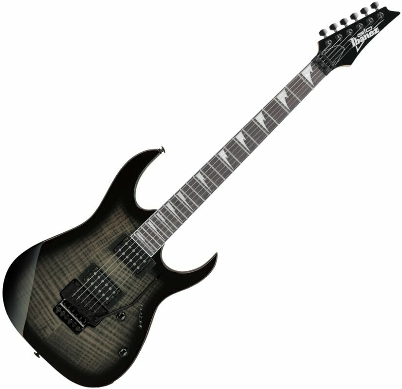 Guitare électrique Ibanez GRG320FA-TKS Transparent Black Sunburst
