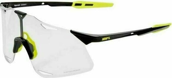 Óculos de ciclismo 100% Hypercraft Gloss Black Photochromic Lens OS Óculos de ciclismo - 1