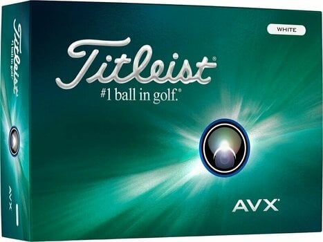 Golfball Titleist AVX 2024 White - 1