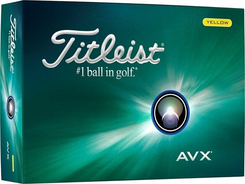Piłka golfowa Titleist AVX 2024 Yellow