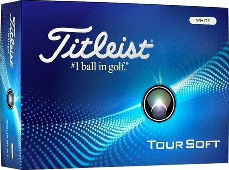 Piłka golfowa Titleist Tour Soft 2024 White - 1