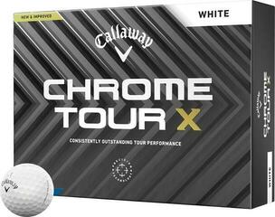 Golfball Callaway Chrome Tour X White Basic Golfball