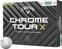 Nova loptica za golf Callaway Chrome Tour X White Golf Balls Triple Track