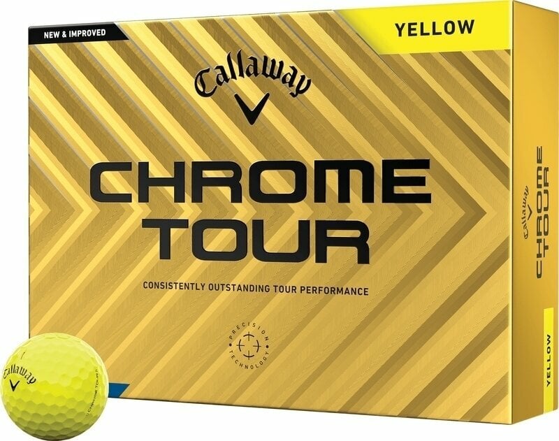 Bolas de golfe Callaway Chrome Tour Bolas de golfe