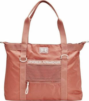 Lifestyle Backpack / Bag Under Armour Women's UA Essentials Tote Bag Canyon Pink/White Quartz 21 L-22 L Bag - 1