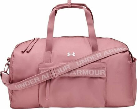 Lifestyle-rugzak / tas Under Armour Women's UA Favorite Duffle Bag Pink Elixir/White 30 L Sport Bag - 1