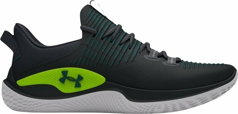 Chaussures de fitness Under Armour Men's UA Flow Dynamic INTLKNT Training Shoes Black/Anthracite/Hydro Teal 9,5 Chaussures de fitness