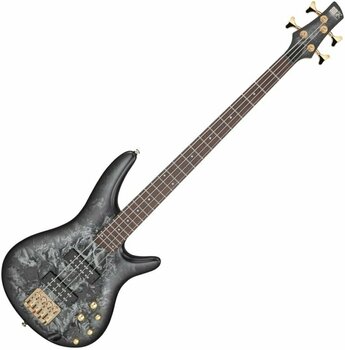 E-Bass Ibanez SR300EDX-BZM Black Ice Frozen Matte - 1