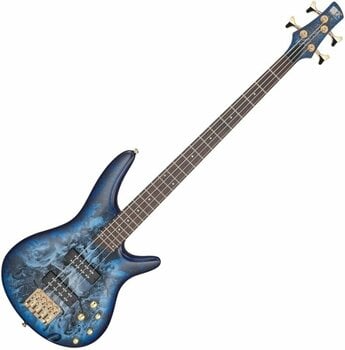 4-string Bassguitar Ibanez SR300EDX-CZM Cosmic Blue Frozen Matte - 1