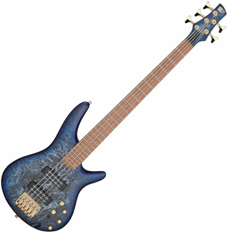 5 žičana bas gitara Ibanez SR305EDX-CZM Cosmic Blue Frozen Matte