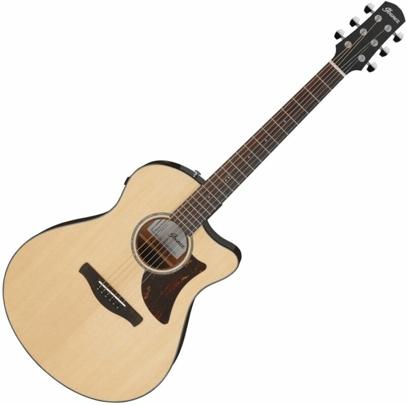 Dreadnought elektro-akoestische gitaar Ibanez AAM300CE-NT