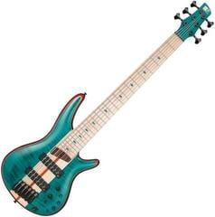 6-snarige basgitaar Ibanez SR1426B-CGL Caribbean Green Low Gloss 6-snarige basgitaar