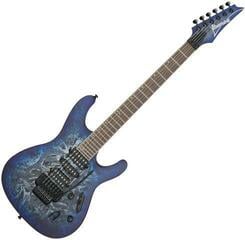 Guitarra eléctrica Ibanez S770-CZM Cosmic Blue Frozen Matte Guitarra eléctrica