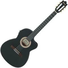 Klasická gitara s elektronikou Ibanez GA5MHTCE-WK 4/4 Weathered Black Open Pore Klasická gitara s elektronikou