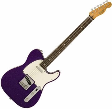 Elektrisk guitar Fender Squier FSR Classic Vibe Baritone Custom Telecaster Purple Sparkle - 1