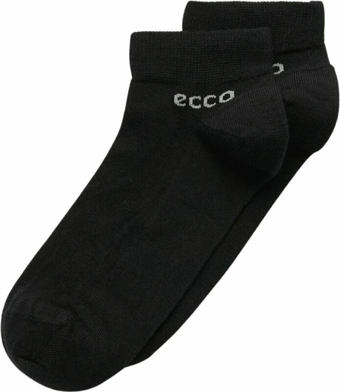 Meias Ecco Longlife Low Cut 2-Pack Socks Meias Black
