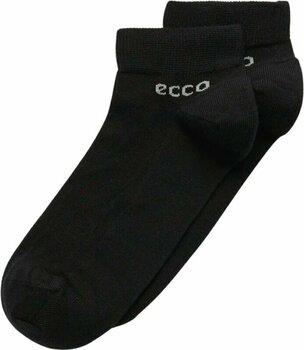 Sokken Ecco Longlife Low Cut 2-Pack Socks Sokken Black - 1