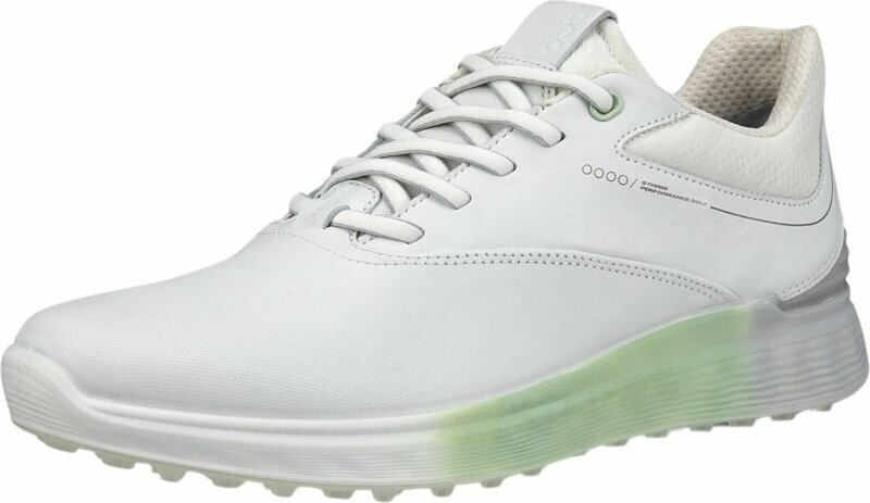 Damen Golfschuhe Ecco S-Three Womens Golf Shoes White/Matcha 36