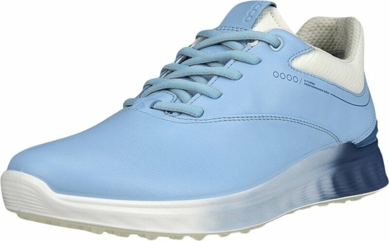 Naisten golfkengät Ecco S-Three Womens Golf Shoes Bluebell/Retro Blue 37