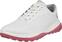 Női golfcipők Ecco LT1 Womens Golf Shoes White/Bubblegum 37